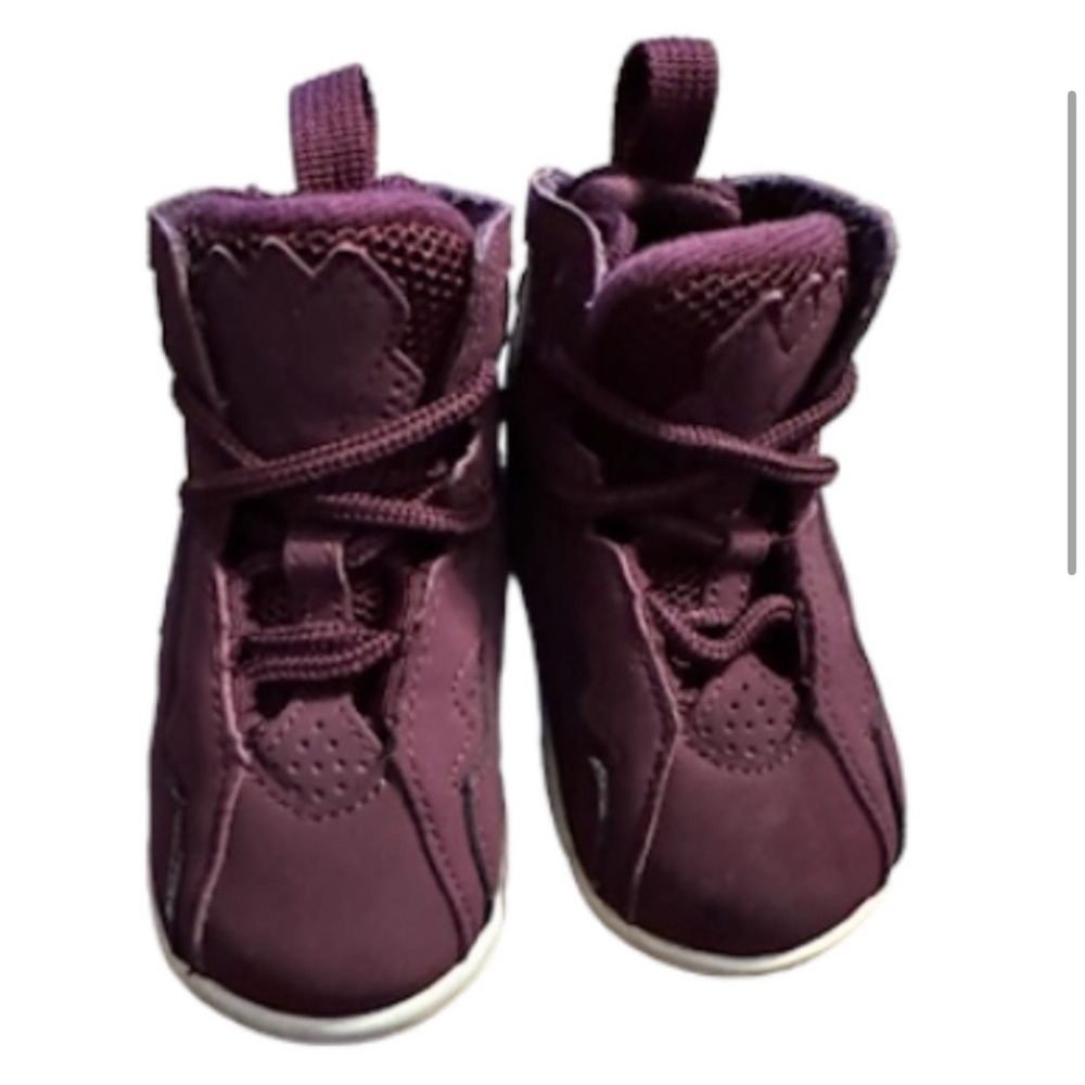Nike Boys Air Jordan TF 343797-625 Purple Basketball Shoes Sneakers Size 4c